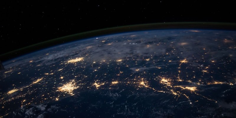 Space landscape